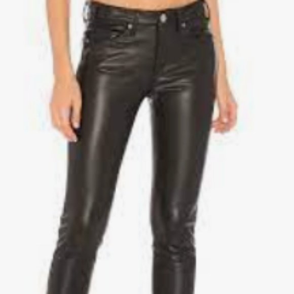McGuire Faux Leather Pants ( Vegan) - Picture 2 of 3